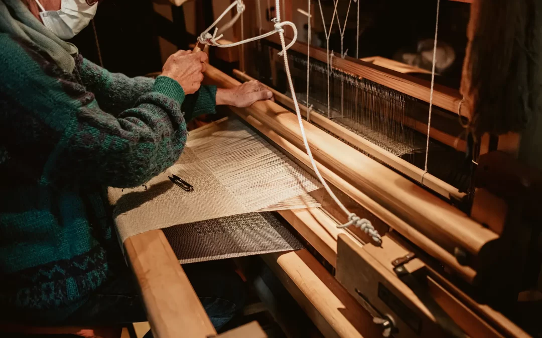 The art of weaving loom