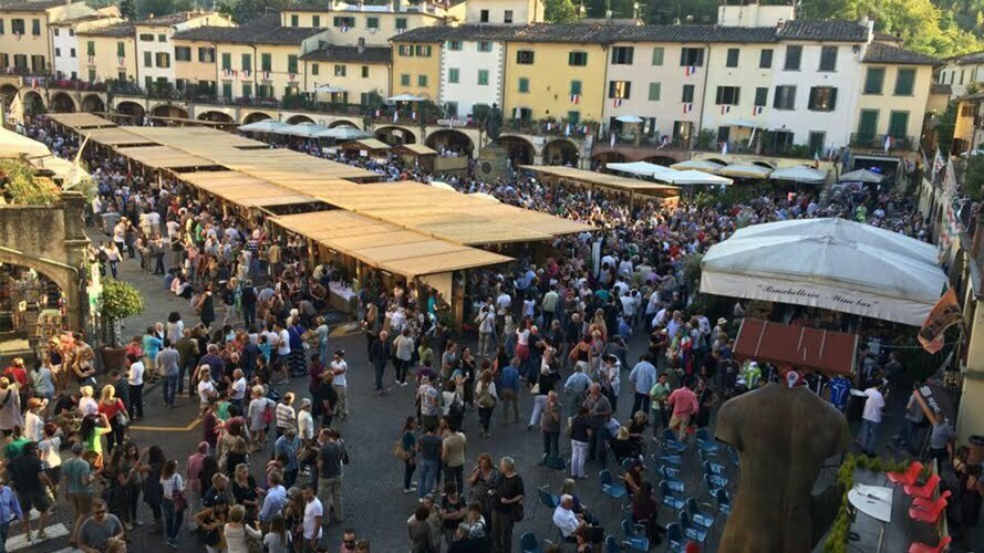 wine festival in greve in chianti from sept. 8 to 11