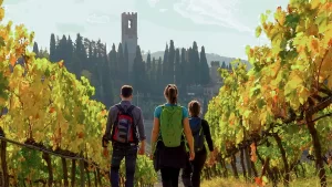 slow tourism in chianti con wehike